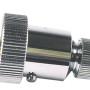 Stekker verchroomd 3A 2p