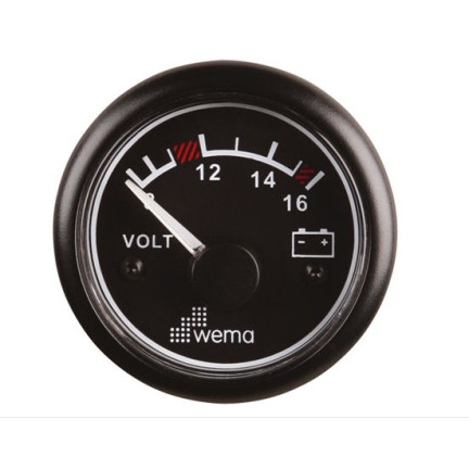 WEMA TANKMETER VUILWATER ZWART