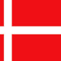 Deense vlag 30X45