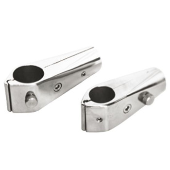 Vlaggenstokhouder voor 30mm rail RVS