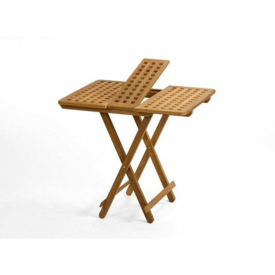 Klaptafel 60x60cm, blokrooster