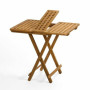 Klaptafel 60x60cm, blokrooster