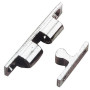 Snapsluiting Chroom 44mm