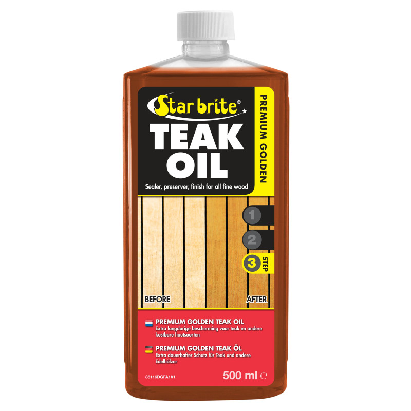 Premium Golden Teak Oil 500 ml