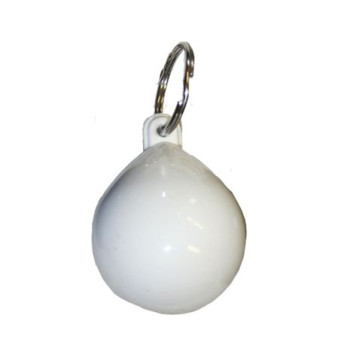 Sleutelhanger boei Wit