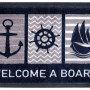 Mat Alfombra Welcome a Board