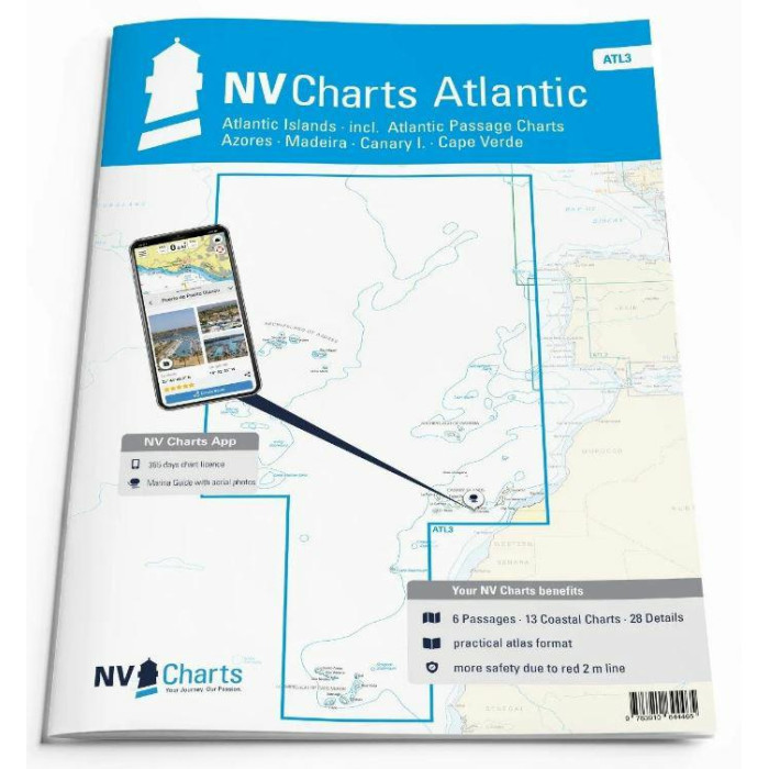 NV Charts Atlantic ATL3