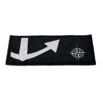 Deurmat Anchor black 55 x 25