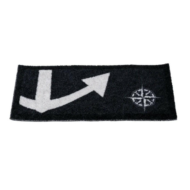 Deurmat Anchor black 55 x 25