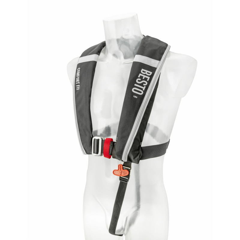 Comfort fit 180N zwart/grijs