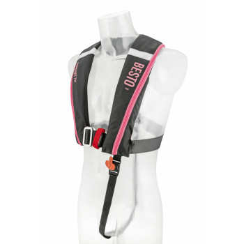 Comfort fit 180N zwart/rose