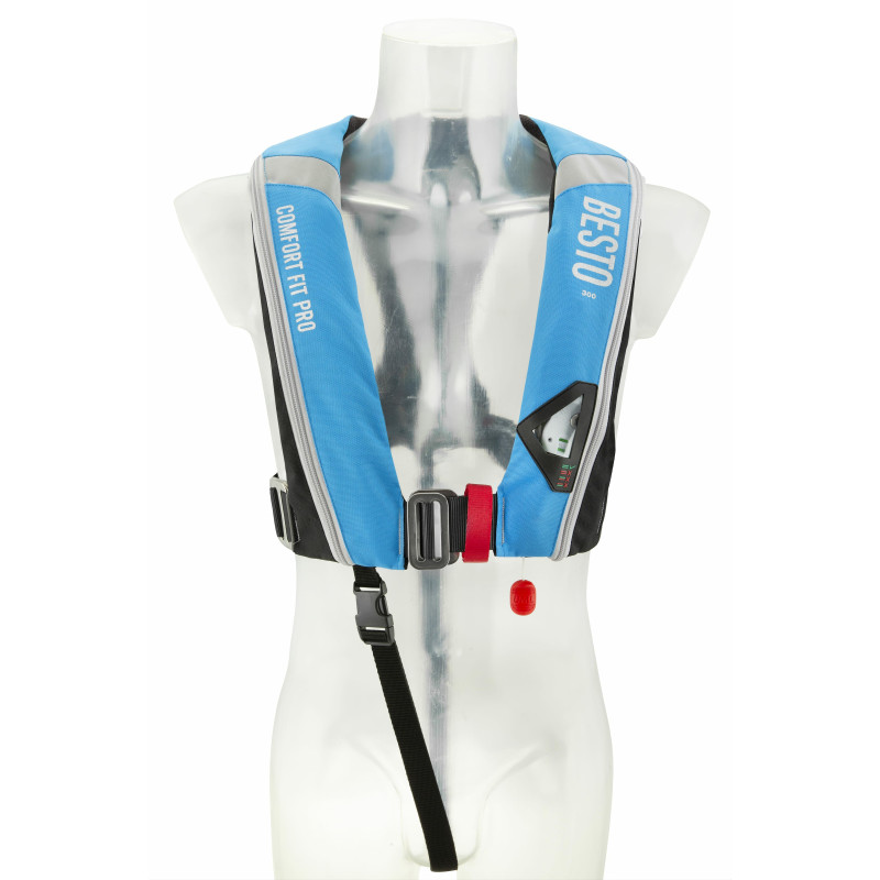 Comfort fit PRO 300N ijsblauw/zwart