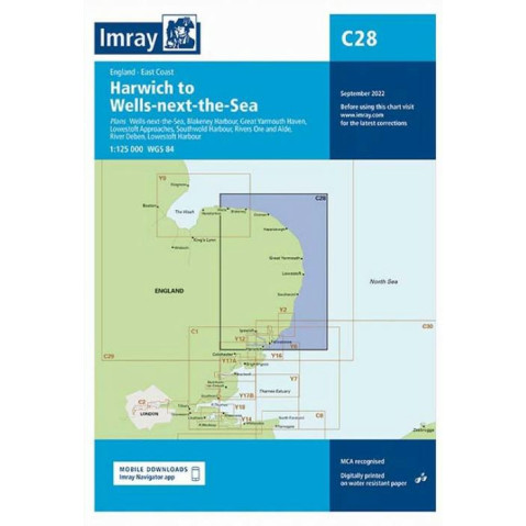 Imray C28 - Harwich to Wells-next-the-Sea