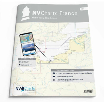 NV Atlas Frankrijk FR 1 - Dunkerque à Cherbourg
