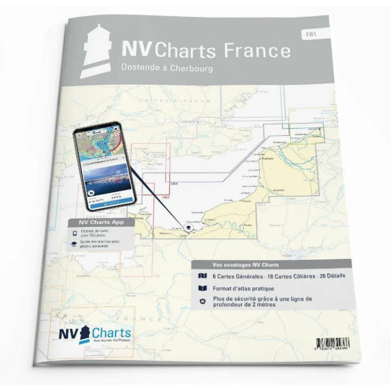NV Atlas Frankrijk FR 1 - Dunkerque à Cherbourg