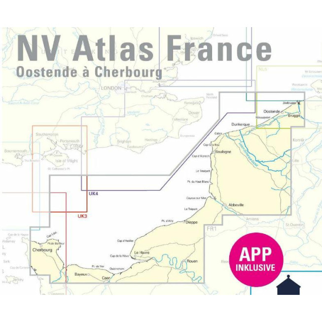 NV Atlas Frankrijk FR 1 - Dunkerque à Cherbourg