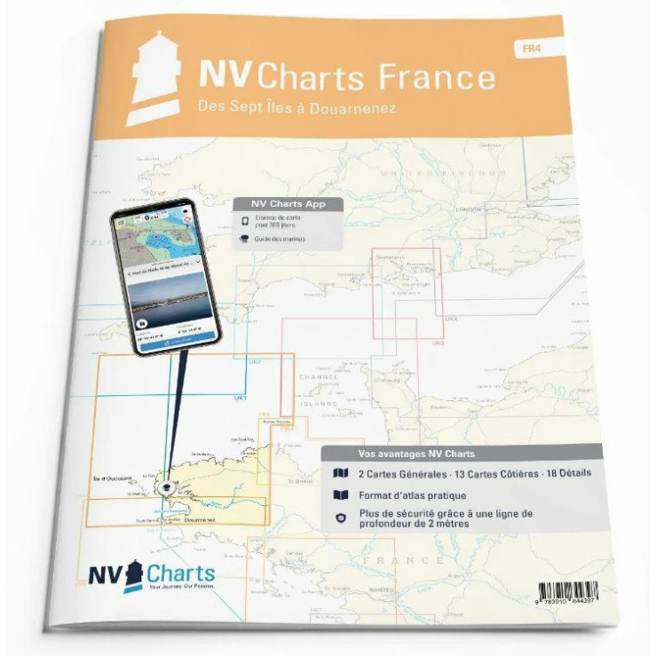NV Atlas Frankrijk FR 4 - Les Sept Iles à Douarnenez