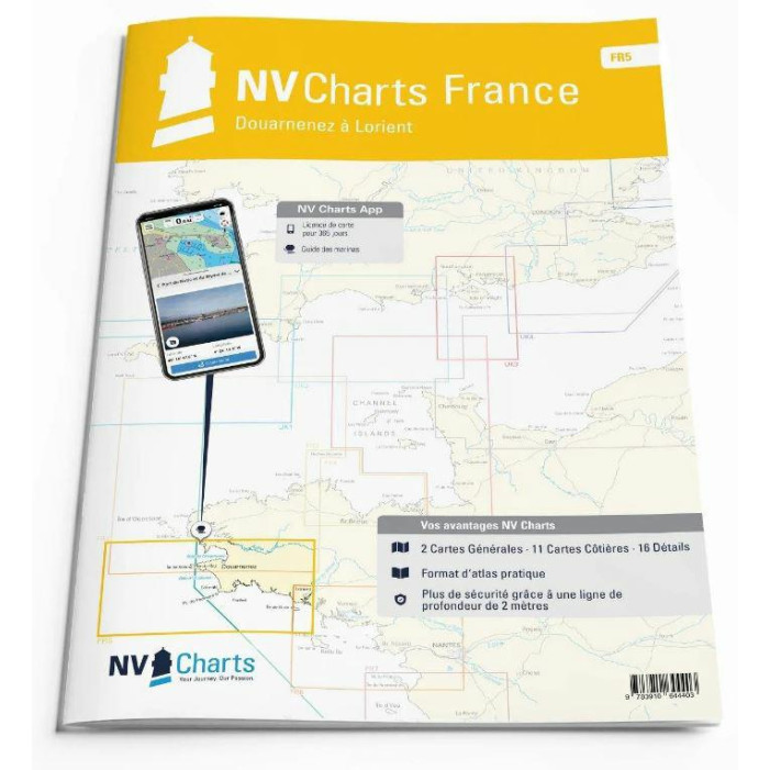 NV Atlas Frankrijk FR 5 - Douarnenez à Lorient