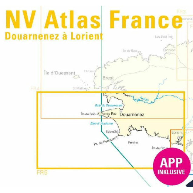 NV Atlas Frankrijk FR 5 - Douarnenez à Lorient