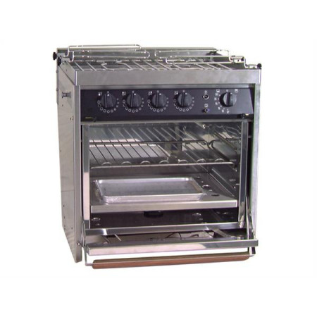 Force 10 RVS 2 Pits Oven Euro Compact
