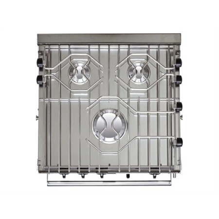 FORCE 10 RVS 3 PITS OVEN EURO SUB COMPACT