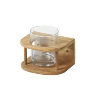 Glazenhouder gebogen - 1 glas