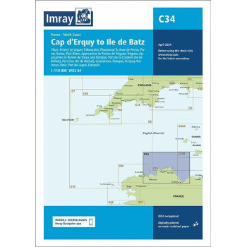 Imray C 34 - Cap dErquy to Ile de Batz