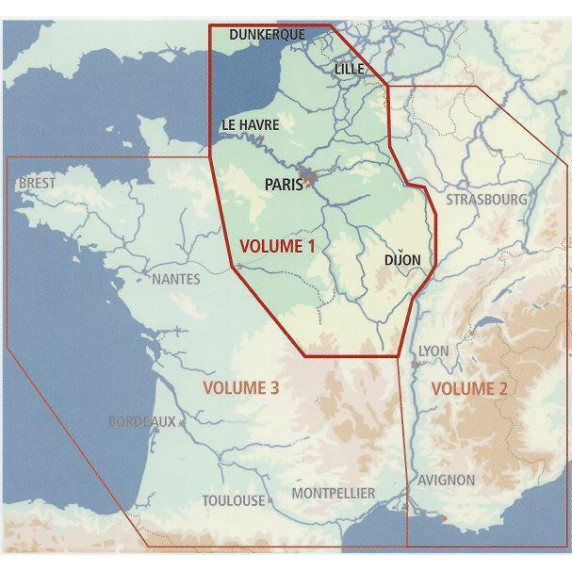 Inland Waterways of France Volume 1 North and Centre
