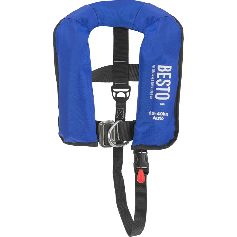 Junior reddingsvest 15-40 kg Blauw