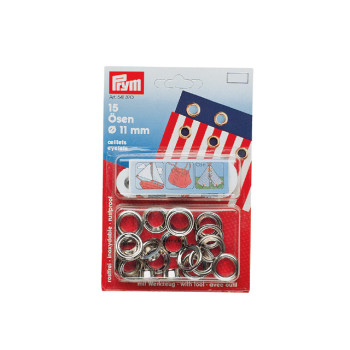541370 Zeilkousen 11mm 15 stuks