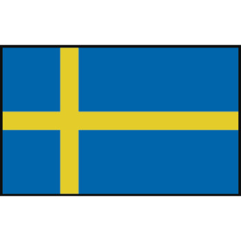 Zweedse vlag 20X30