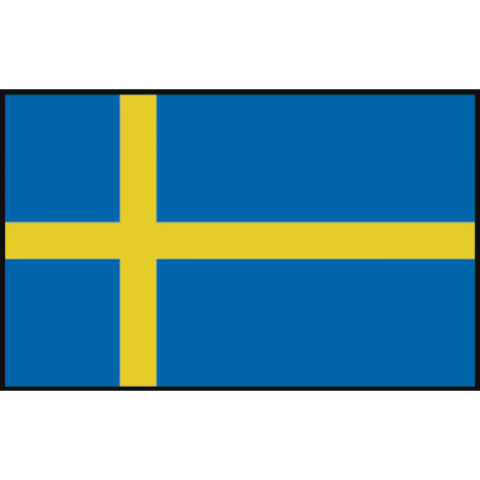 Zweedse vlag 20X30