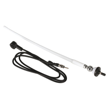 Radio Antenne Wit rubber Mrant12W