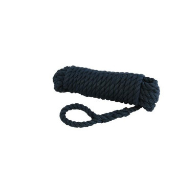 Fenderlijn met oog navy 10mm-2,5m