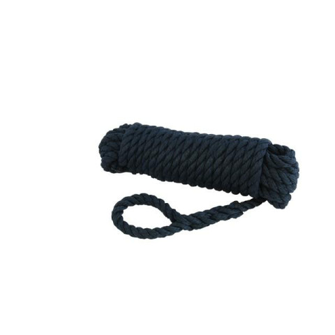 Fenderlijn met oog navy 10mm-2,5m