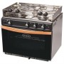 3-pits kooktoestel met oven Gascogne