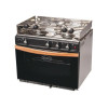 3-pits kooktoestel met oven/grill Gascogne