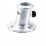 16mm  vlaggenstokhouder schuin Aluminium