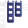 TRAPFENDER 4 TREDEN BLAUW