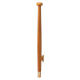 VLAGGENSTOK TEAK 60CM