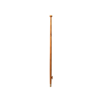 VLAGGENSTOK TEAK 125CM