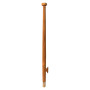 VLAGGENSTOK TEAK 75CM