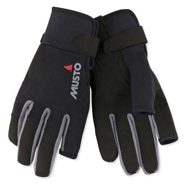 Musto Zeilhandschoen XXL lange vingers Zwart