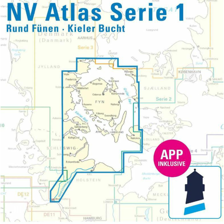 NV Atlas Serie 1 - Kieler Bucht - Rund Fünen