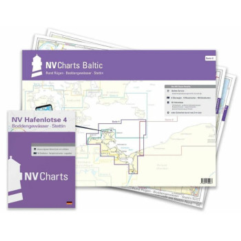 NV Atlas Serie 4 - Rund Rügen - Boddengewässer - Stettin