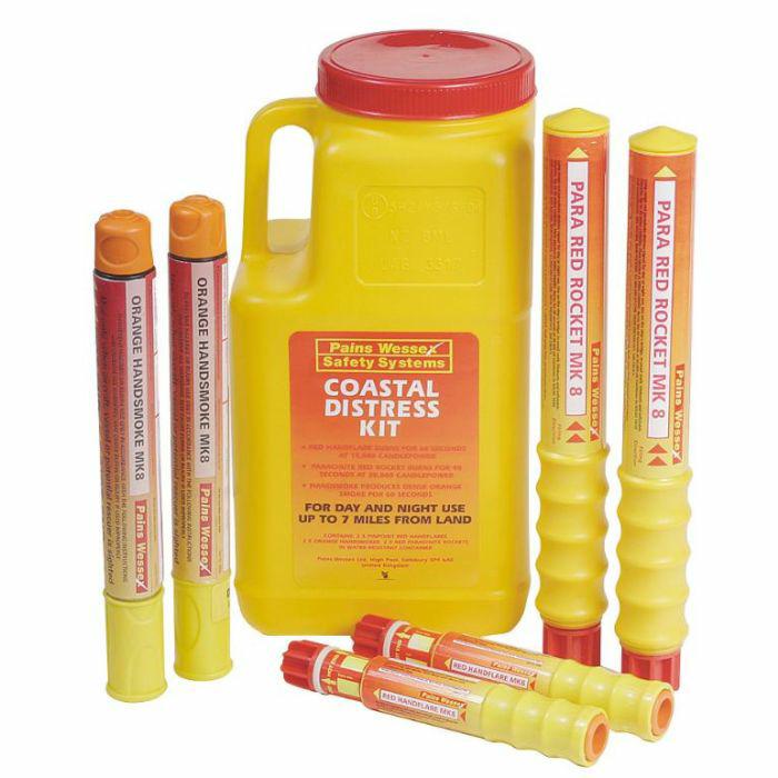 Coastal noodsignalen set