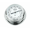 Skiff Barometer - Verchroomd Messing