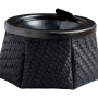 Windproof Asbak Rattan - Black