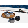 Windproof Asbak Rattan - Black