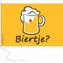 Drinkvlag - 30x45cm biertje
